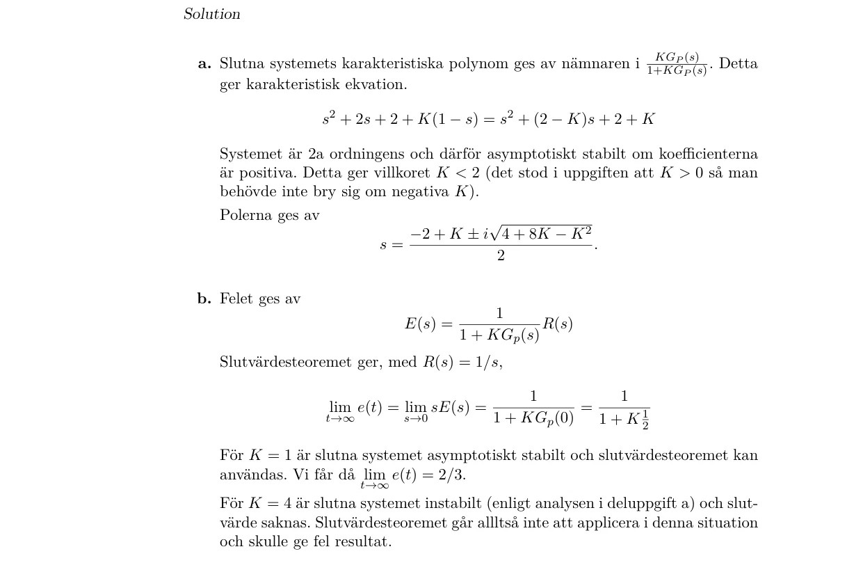 Lösning till uppgift 5