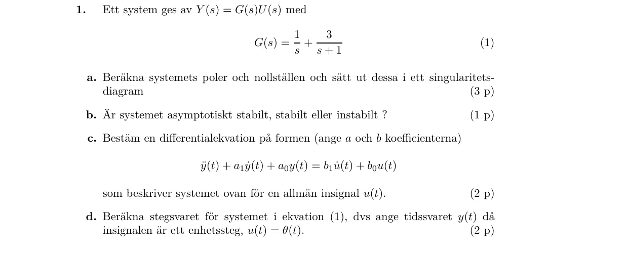 Uppgift 1