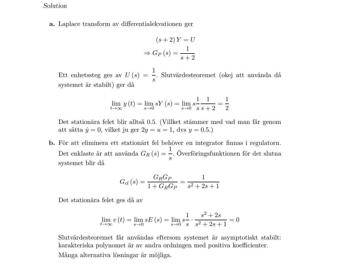 Lösning till uppgift 2