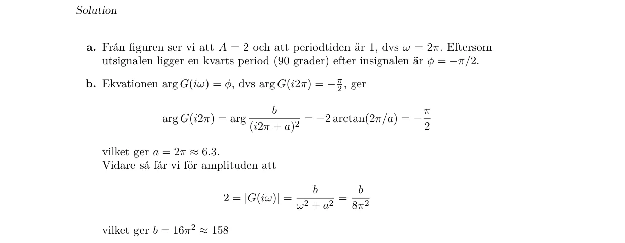 Lösning till uppgift 2